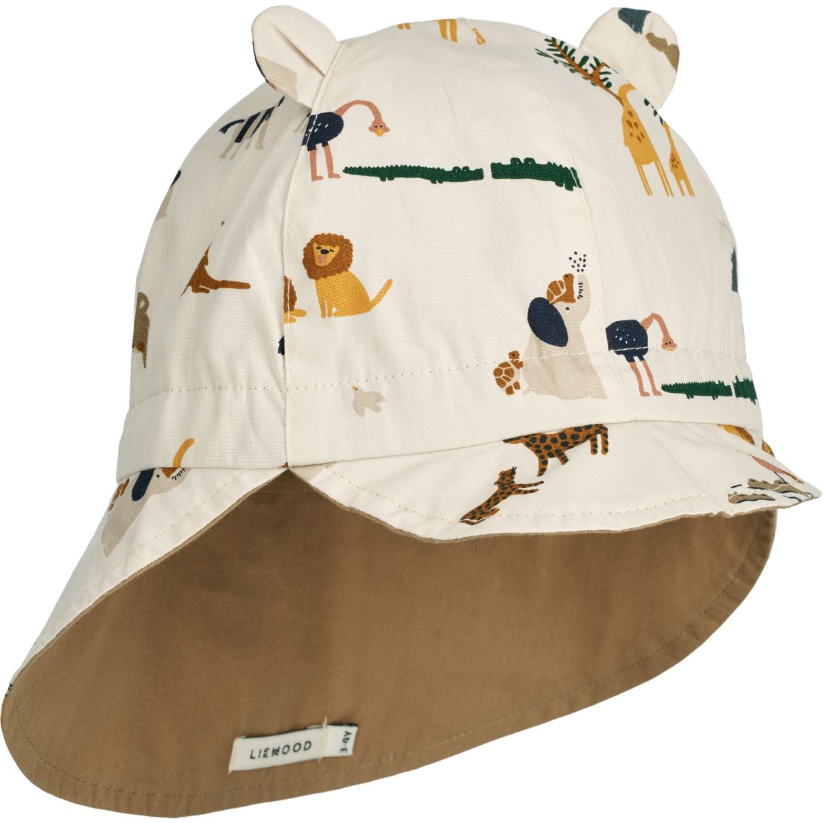 Gorm Reversible Sun Hat All together Sandy