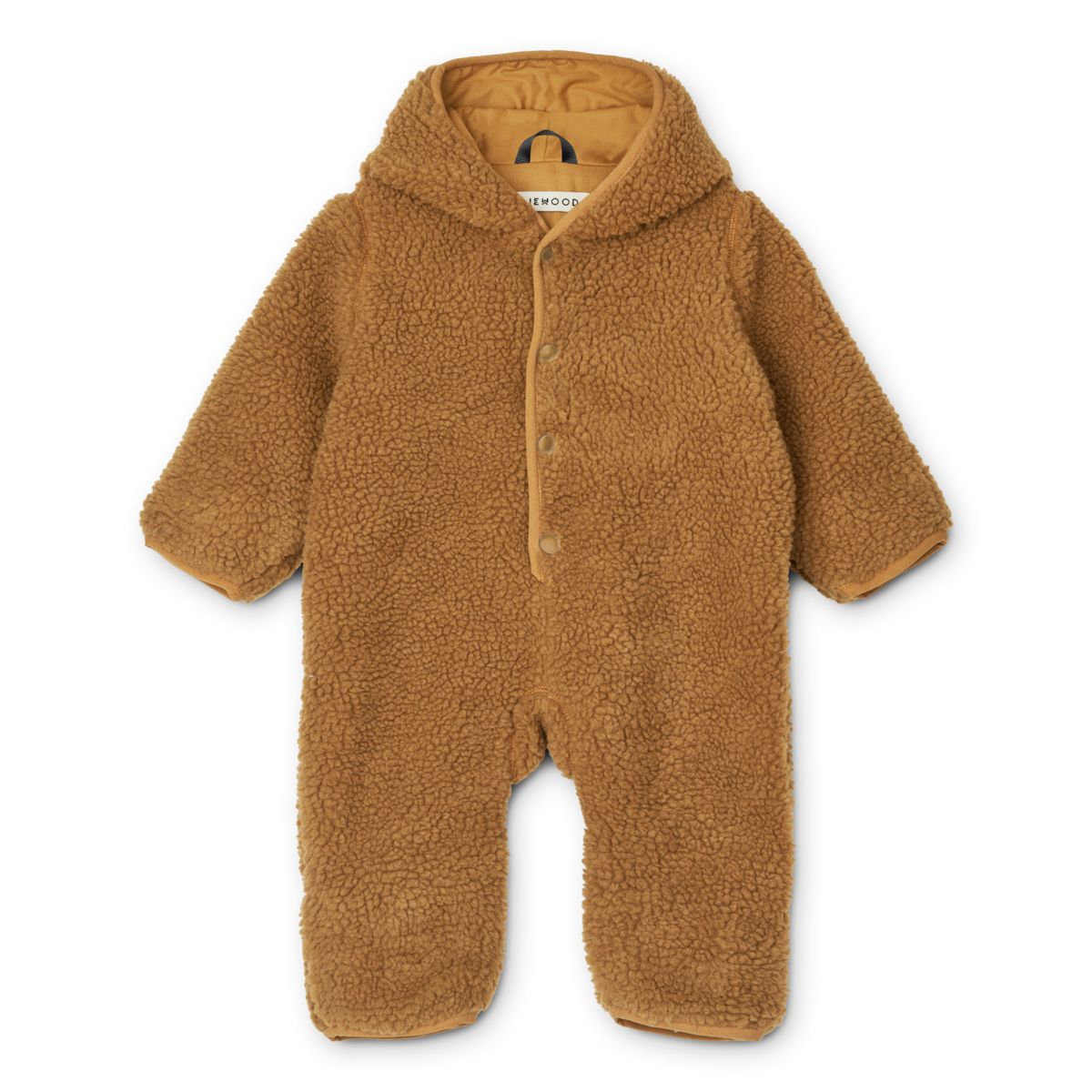 Fraser Baby Pile Jumpsuit - Golden caramel – Liewood