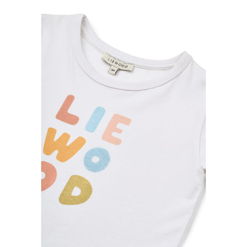 Liewood Apia Placement Print T-shirt - Liewood Pale tuscany / Crisp white - TSHIRT