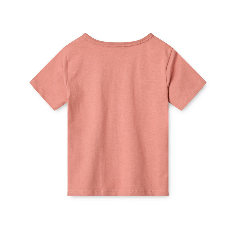 Liewood Apia Shortsleeve T-shirt - Dusty raspberry - TSHIRT