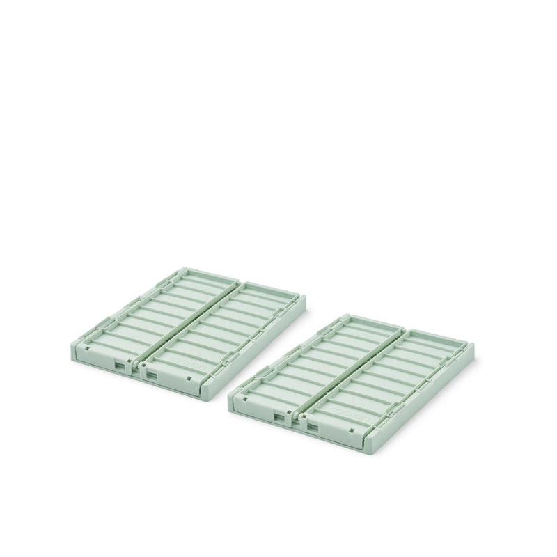 Liewood Weston Small Storage Box 2-Pack - LIght Peppermint - STORAGE BOX