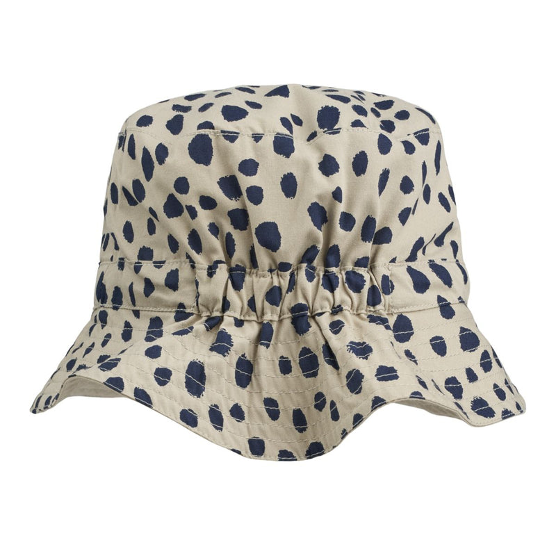 Liewood Sander Reversible Sun Hat - Leo Spots Mist / Mist - HATS/CAP