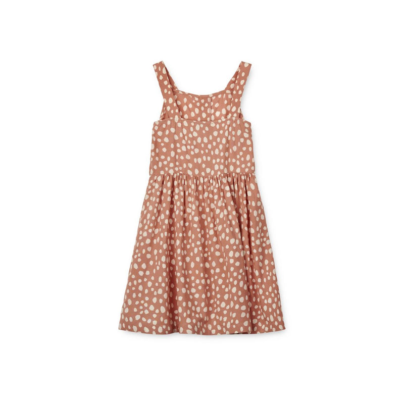 Liewood Zia printed dress - Leo spots / Tuscany rose - DRESS