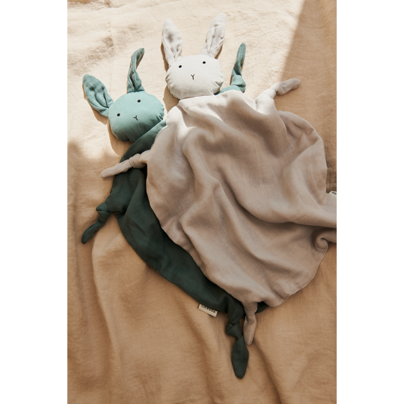 Liewood Agnete Cuddle Cloth - Rabbit peppermint - CUDDLE CLOTH