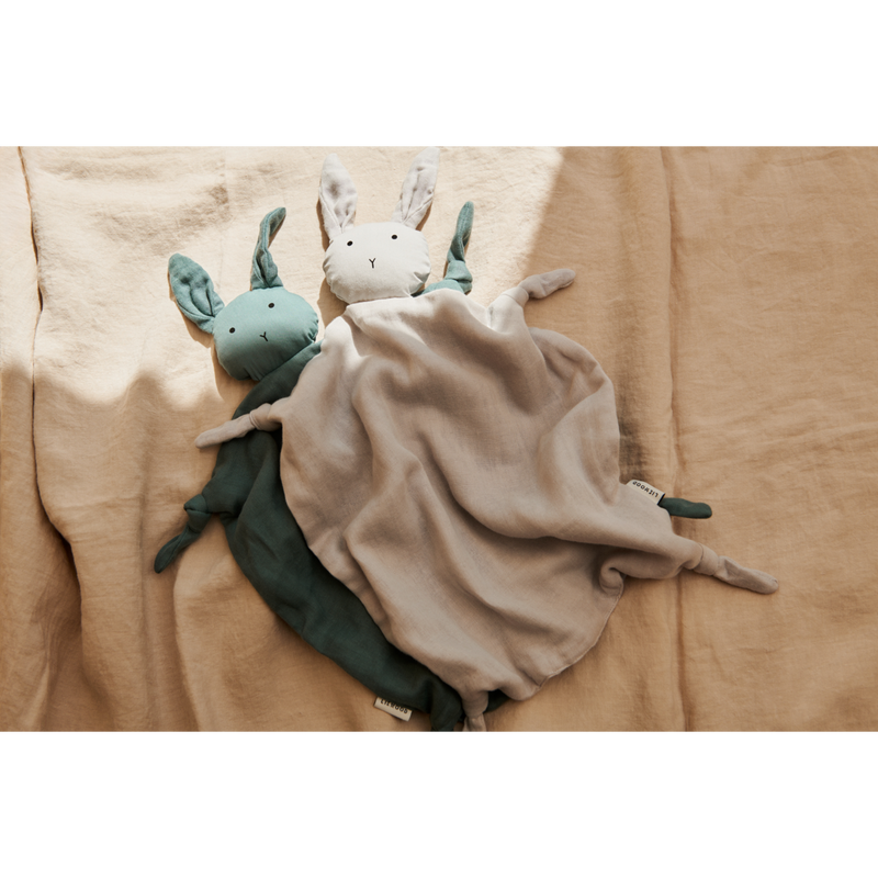 Liewood Agnete Cuddle Cloth - Rabbit peppermint - CUDDLE CLOTH