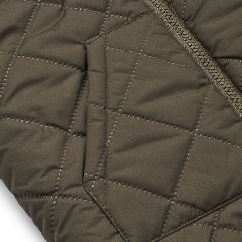 Liewood Jackson Reversible Jacket - Army brown mix - JACKET