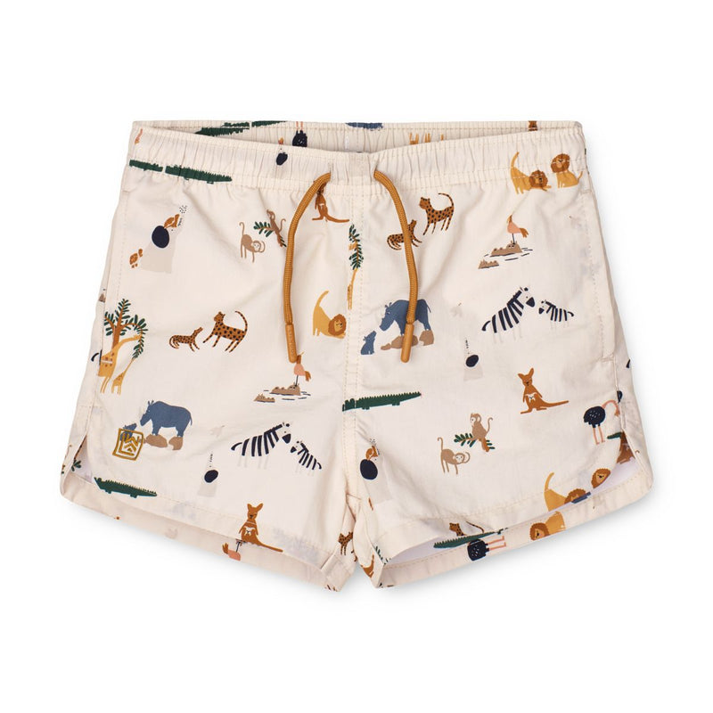 Liewood Aiden Swim Shorts - All together / Sandy - BOARD SHORTS