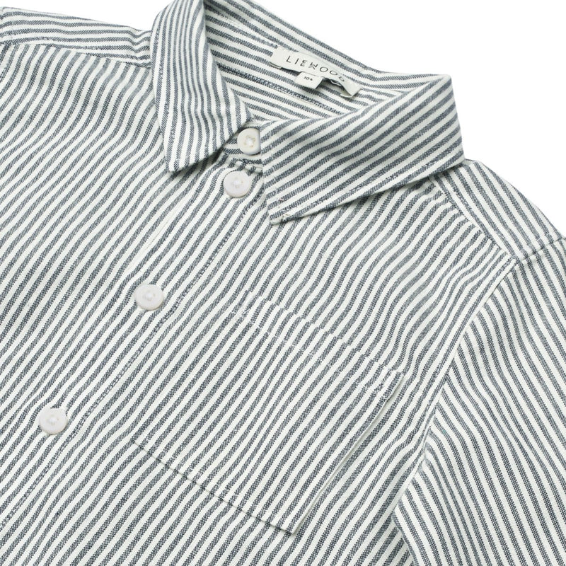 Liewood Costa Stripe Shirt - Y/D Stripe Classic navy / Creme de la creme - SHIRT