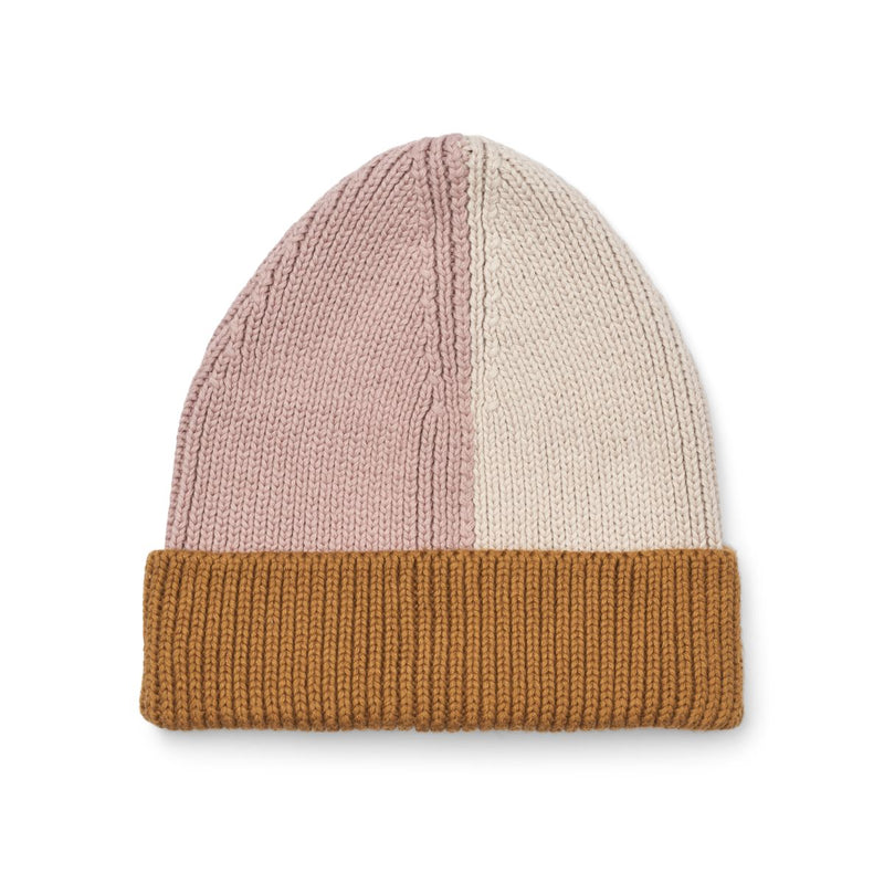 Liewood Ezra Beanie - Warm lavender mix - HATS/CAP