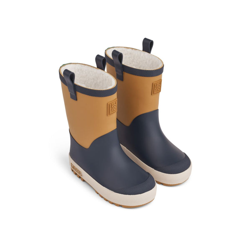 Liewood Sasha Thermo Rainboot - Classic navy multi mix - RUBBER BOOTS