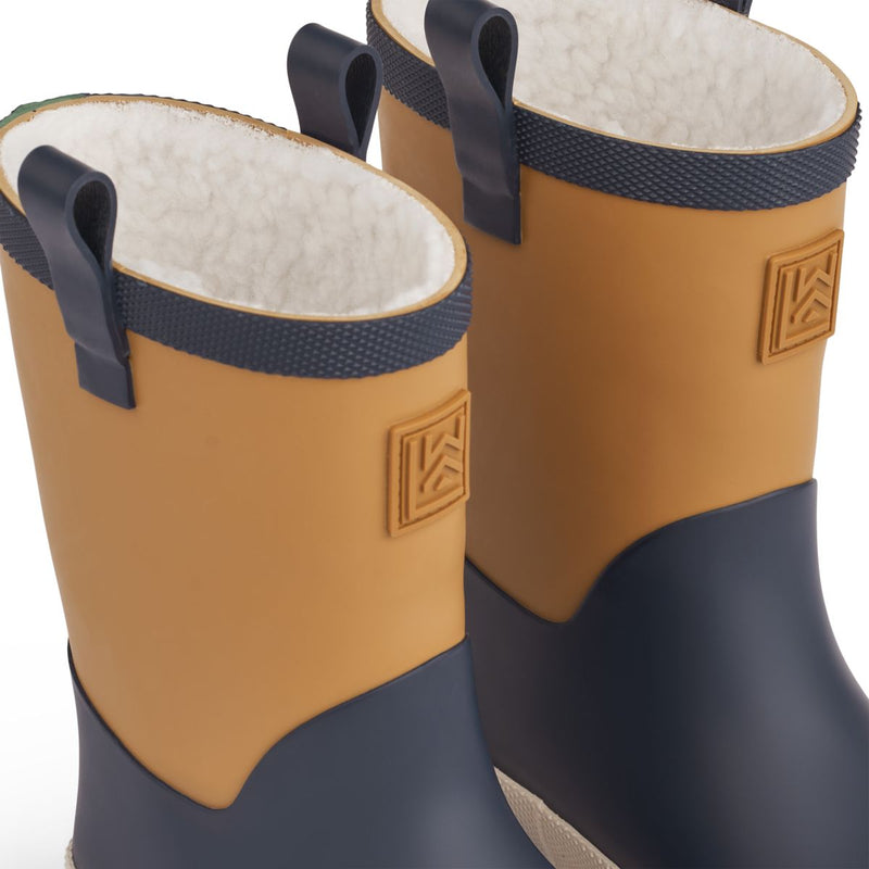 Liewood Sasha Thermo Rainboot - Classic navy multi mix - RUBBER BOOTS