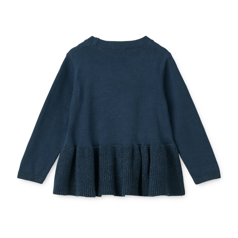 Liewood Esme Lurex Knit Jumper - Classic Navy - JUMPER