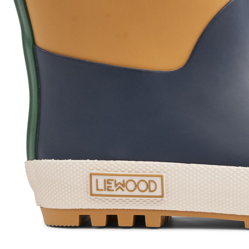 Liewood Sasha Thermo Rainboot - Classic navy multi mix - RUBBER BOOTS