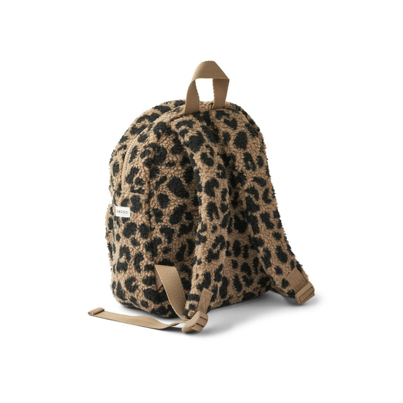 Liewood Allan Pile Backpack With Ears - Mega leo / oat mix - BACKPACK