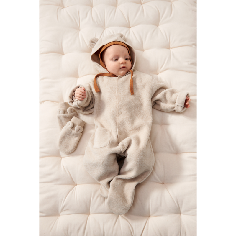 Liewood Magnolia Baby Jumpsuit - Silver lining - SUIT