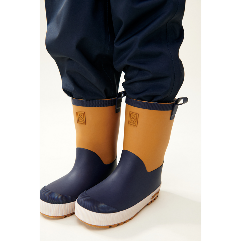 Liewood Sasha Thermo Rainboot - Classic navy multi mix - RUBBER BOOTS