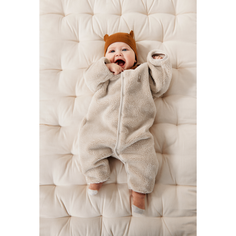 Liewood Bailey Baby Pile Jumpsuit - Sandy - SUIT