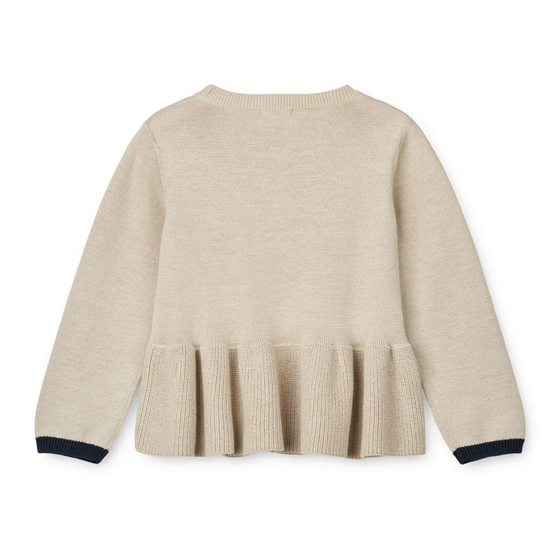 Liewood Esme Knit Jumper - Sandy - JUMPER