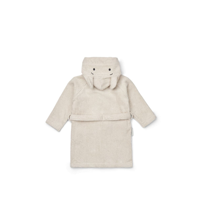 Liewood Lily Elephant Bathrobe - Sandy - TOWEL / WASHCLOTH