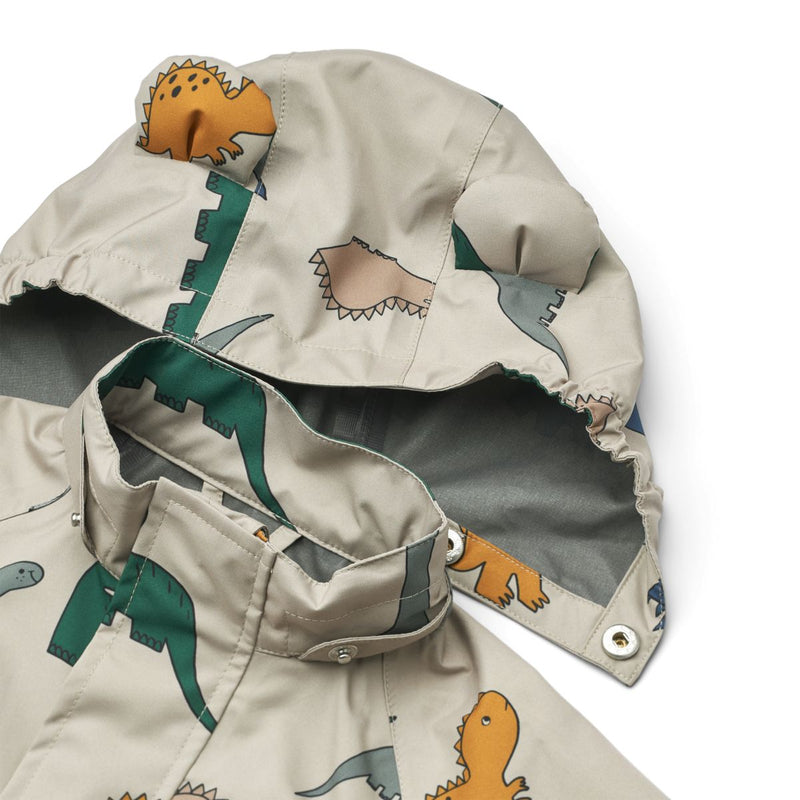 Liewood Manu Jacket - Dinosaurs / Mist - JACKET