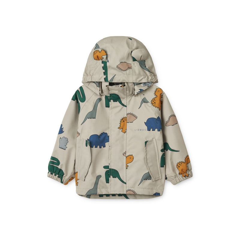 Liewood Manu Jacket - Dinosaurs / Mist - JACKET