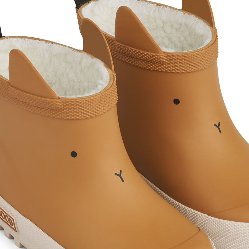 Liewood Jesse Thermo Rainboot - Golden caramel / Sandy - THERMO BOOTS