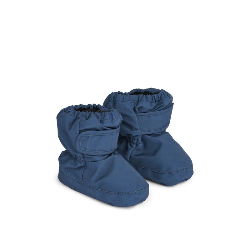 Liewood Heather Baby Footies - Indigo blue - FOOTIES