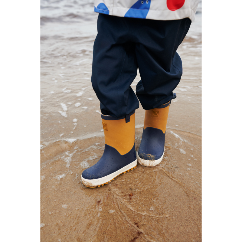 Liewood Sasha Thermo Rainboot - Classic navy multi mix - RUBBER BOOTS