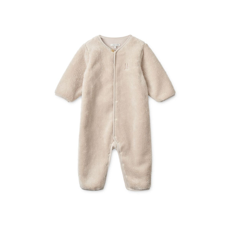 Liewood Bailey Baby Pile Jumpsuit - Sandy - SUIT