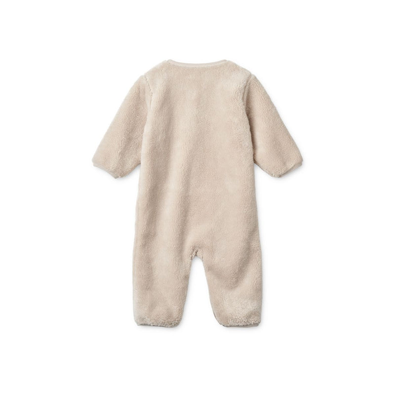 Liewood Bailey Baby Pile Jumpsuit - Sandy - SUIT