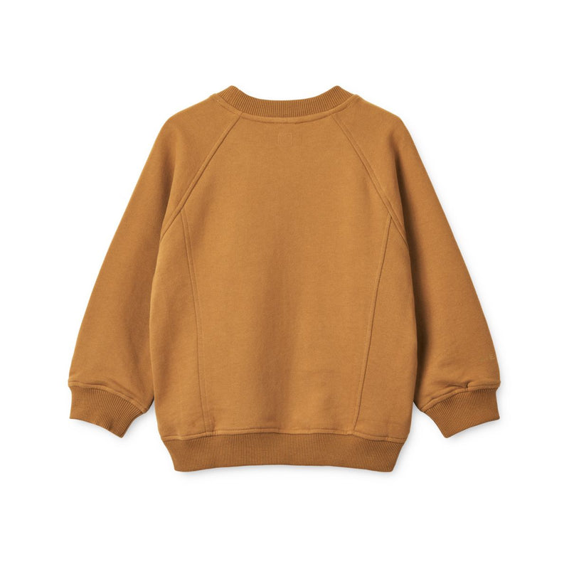 Liewood Aude placement sweatshirt - The liewood gang / Sandy - SWEATSHIRT