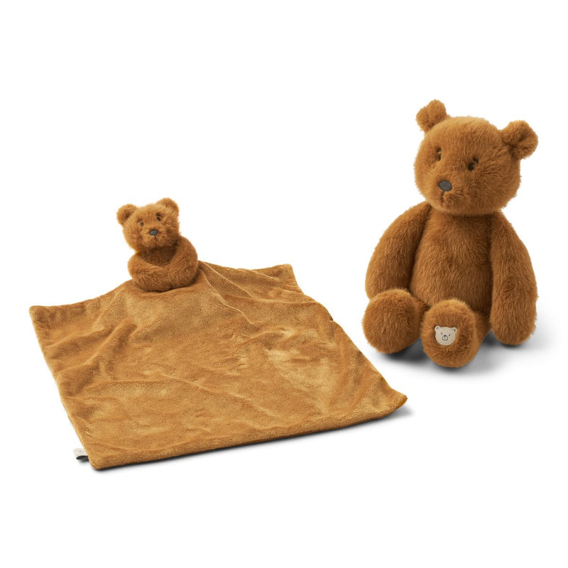 Liewood Lillian Bear Hamper - Golden caramel - TEDDY