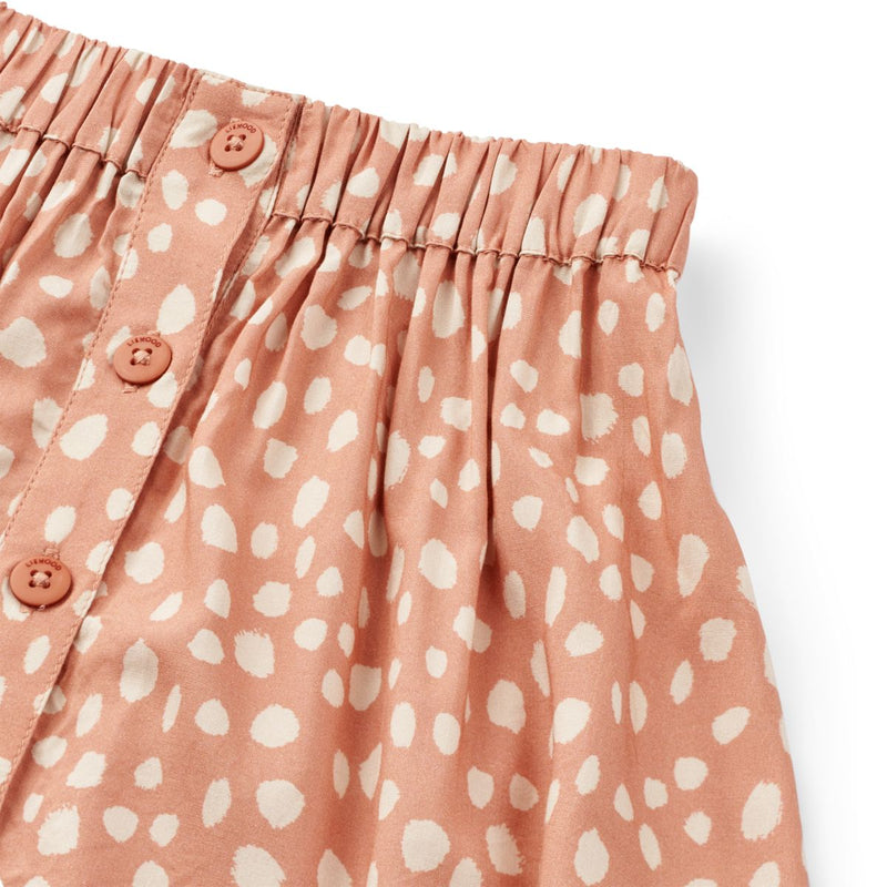 Liewood Rosita printed midi skirt - Leo spots / Tuscany rose - SKIRT