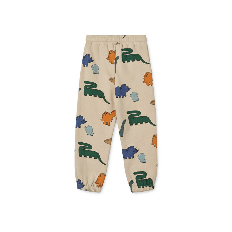 Liewood Inga Printed Sweatpants - Dinosaurs / Mist - SWEATPANTS