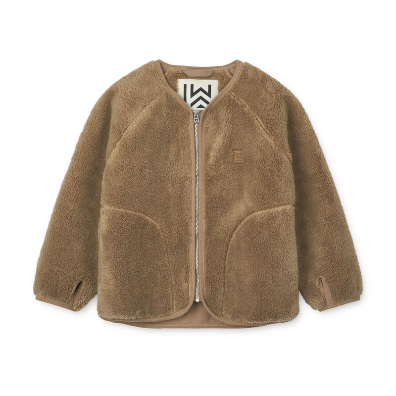 Liewood Calina Pile Jacket - Oat - JACKET