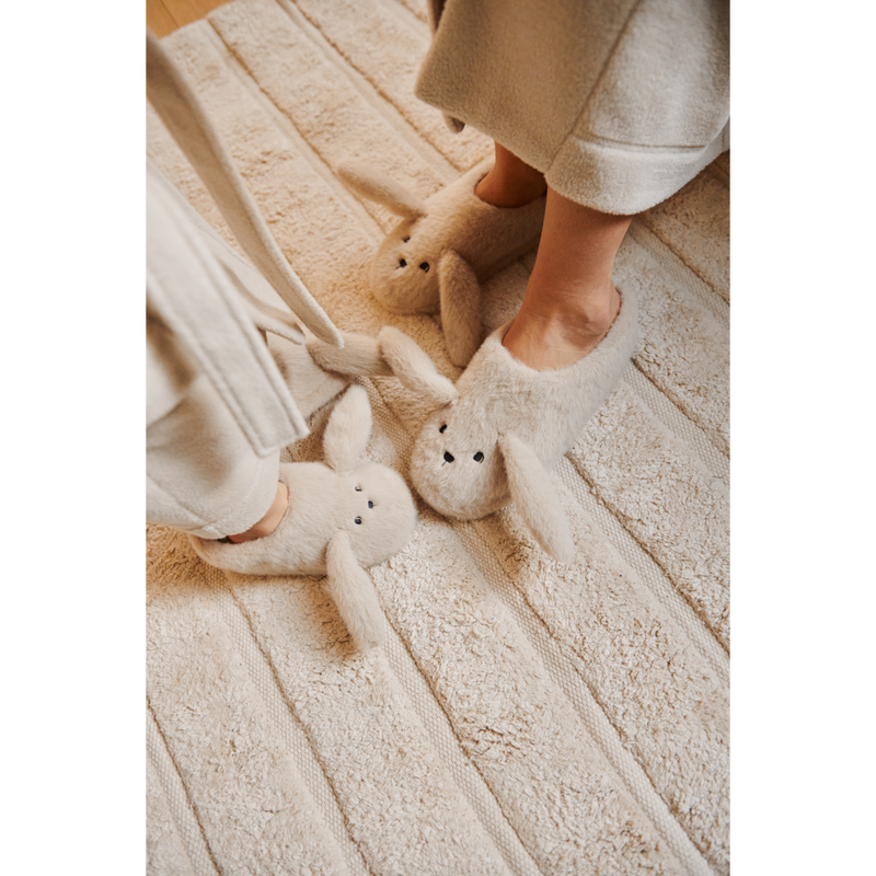 Liewood Aviaja adult plush slippers - Mist - INDOOR SLIPPERS