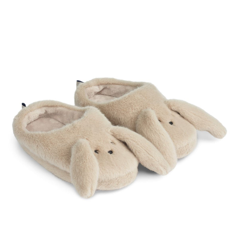 Liewood Aviaja Rabbit Slippers - Mist - INDOOR SLIPPERS