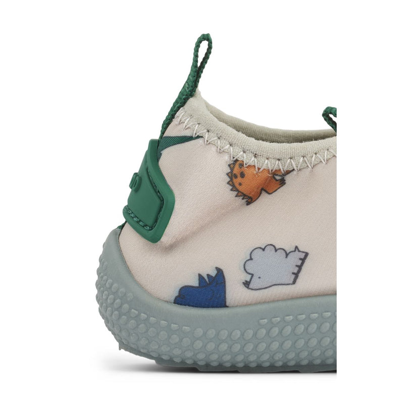 Liewood Sanjia Sea Shoes - Dinosaurs / Mist - SWIM SHOE