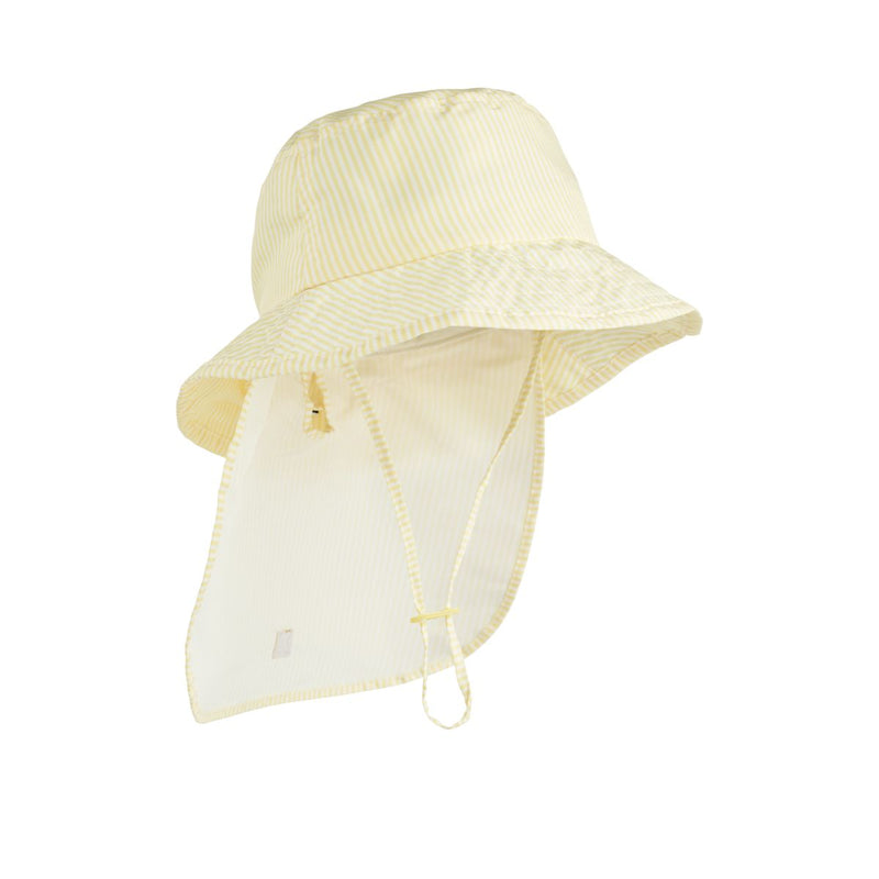 Liewood Damona Swim Hat - Y/D stripe Lemonade / Creme de la creme - HATS/CAP