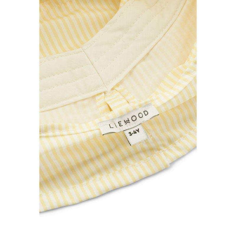 Liewood Damona Swim Hat - Y/D stripe Lemonade / Creme de la creme - HATS/CAP