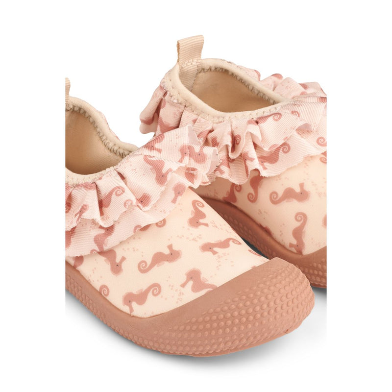 Liewood Sanjia Flounce Sea Shoes - Seahorse / Apple blossom - SWIM SHOE