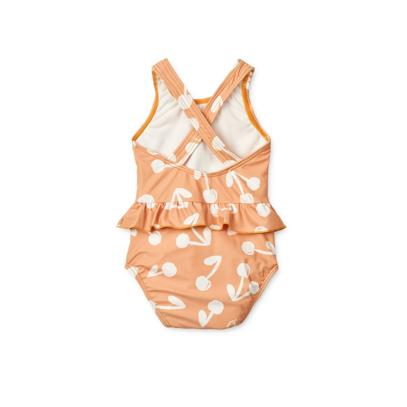 Liewood Amina Print Baby Swimsuit - Cherry blossom / Light apricot - SWIMSUIT