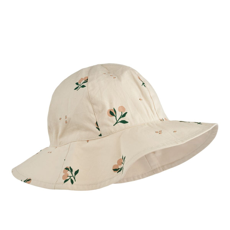 Liewood Amelia Reversible Sun Hat - Peach / Sandy - HATS/CAP