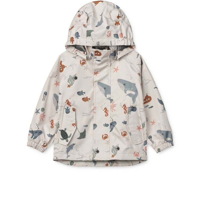 Liewood Manu Rainwear Set - Sea creature / Sandy - SET