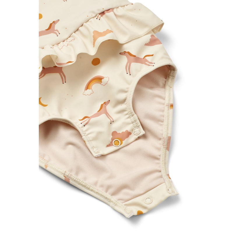 Liewood Amina Print Baby Swimsuit - Dream / Ecru - SWIMSUIT