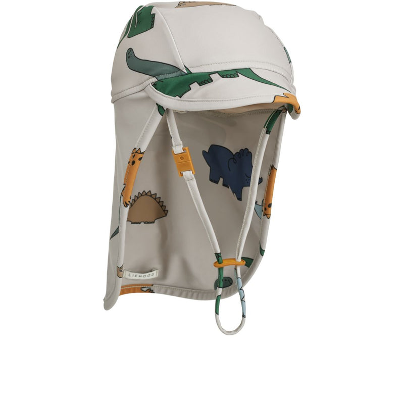 Liewood Cecilia Swim Hat - Dinosaurs / Mist - SWIM HAT