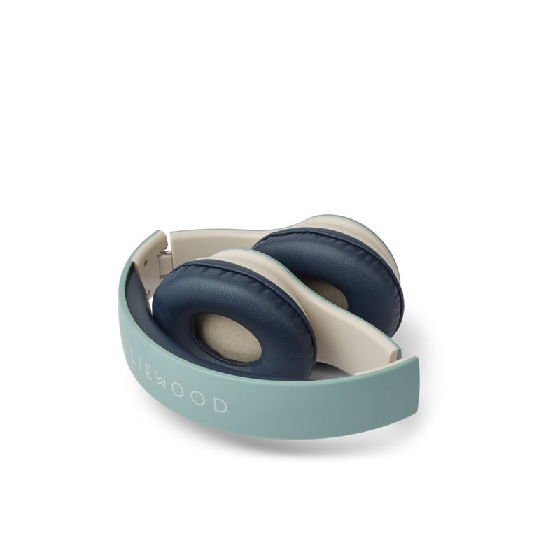 Liewood Quinn Wireless Headphones - Peppermint mix - MUSIC INTRUMENT