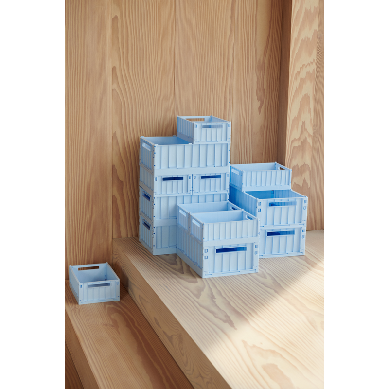 Liewood Weston Medium Storage Box 1-pack - Pure sky - STORAGE BOX