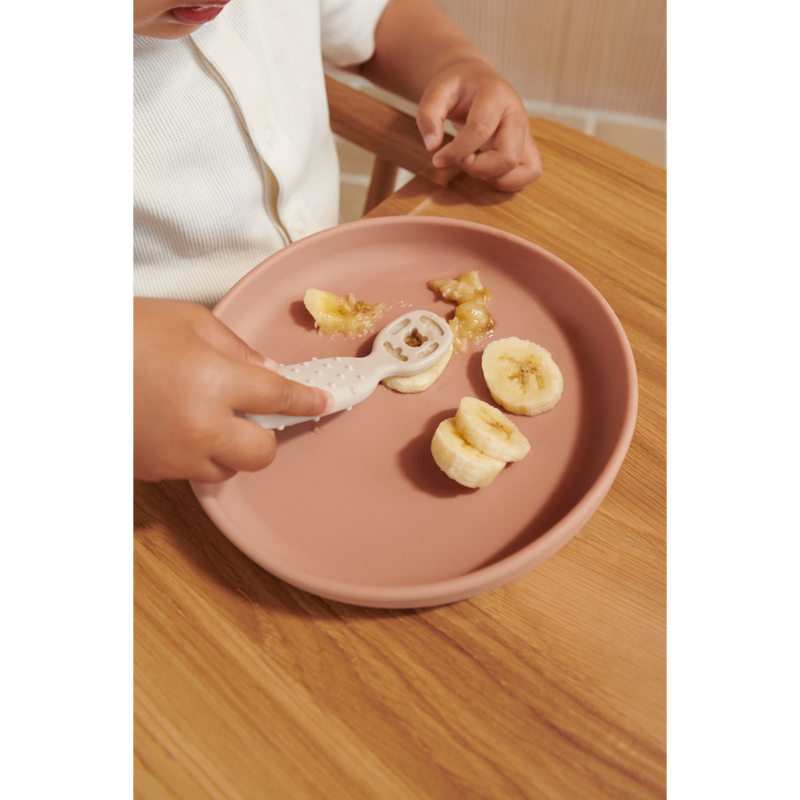 Liewood Caelia Baby Learning Spoon 4-Pack - Whale blue multi mix - CUTLERY