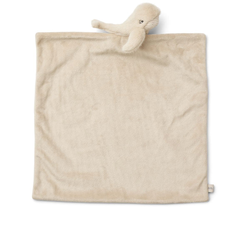 Liewood Camdon Whale Cuddle Cloth - Mist - CUDDLE CLOTH